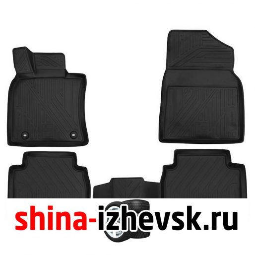 Коврик Autofamily коврики 3D в салон для TOYOTA  Camry, 2018-, 4 шт.) в Ижевске
